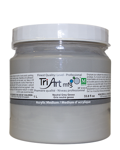 Tri Art Grey Gesso 1L