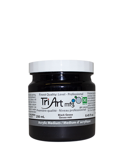 Tri Art Black Gesso 250ML