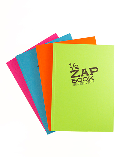 ZAP BOOK A5 SKETCHBOOK BLANK 100% RECYCLED (multiple colours) — by  Clairefontaine