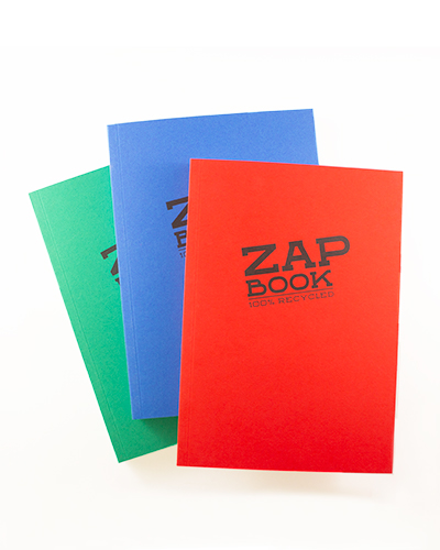#3357 Clairefontaine Zap Book - A6 - 320 Pages / 160 Sheets - 80g - Assorted