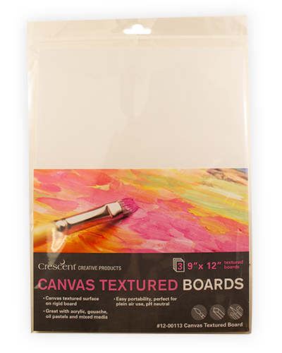 Crescent Canvas Boards  9 x 12 in.  3 Pack