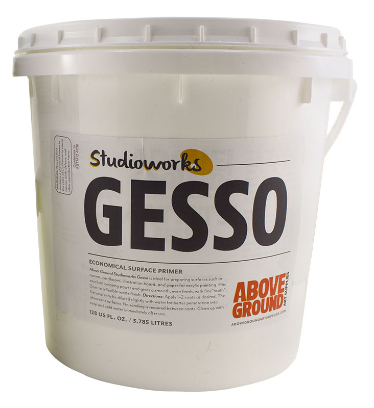 Above Ground Studioworks Gesso -  Gallon