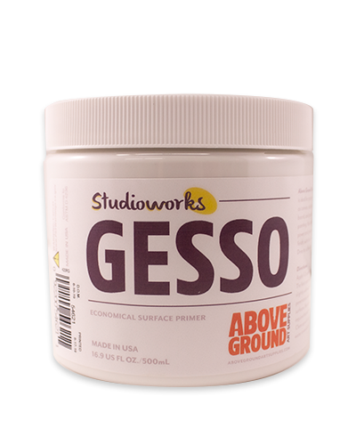 Above Ground Studioworks Gesso 16oz/500mL