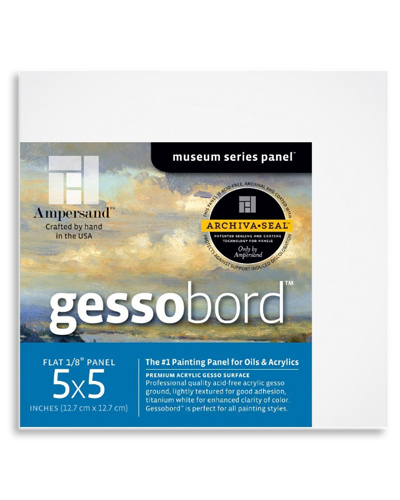 Ampersand Gessobord 1/8" - 5 x 5in. - 4-pack