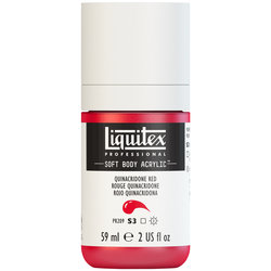 Liquitex Soft Body Acrylic - Quinacridone Red - 2oz