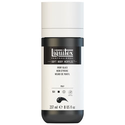 Liquitex Soft Body Acrylic - Ivory Black - 8oz