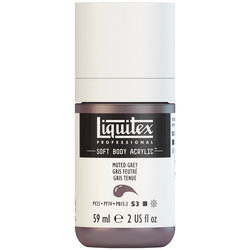  Liquitex Soft Body Acrylic - Muted Grey - 2oz