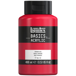 Liquitex Basics Acrylic Paint - Transparent Red, 4oz Tube