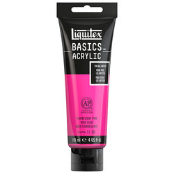 Liquitex Basics - Fluorescent Pink - 4oz