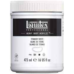 Liquitex Heavy Body Acrylic - Titatanium White  -16oz