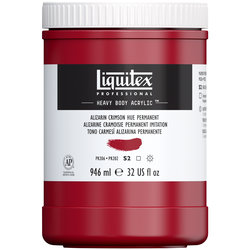 Liquitex Heavy Body Acrylic - Alizarone Crimson Permanent  -32oz