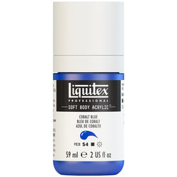 Liquitex Soft Body Acrylic - Cobalt Blue - 2oz