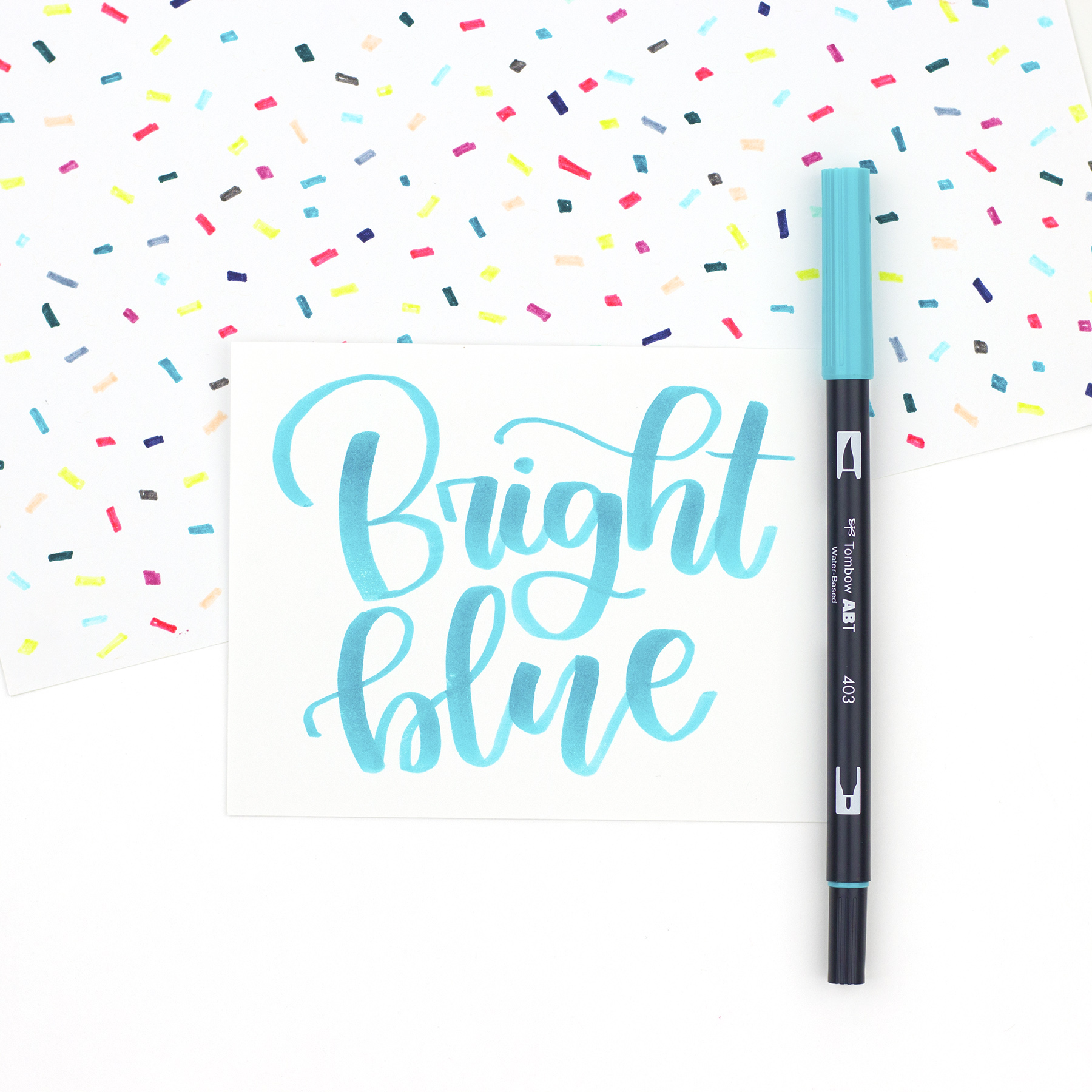 Tombow Dual Brush - Bright Blue