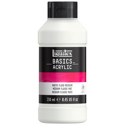 Liquitex Basics Fluid Medium - Matte - 250ML 