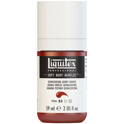 Liquitex Soft Body Acrylic - Quinacridone Burnt Orange - 2oz