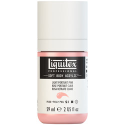  Liquitex Soft Body Acrylic - Light Portrait Pink - 2oz