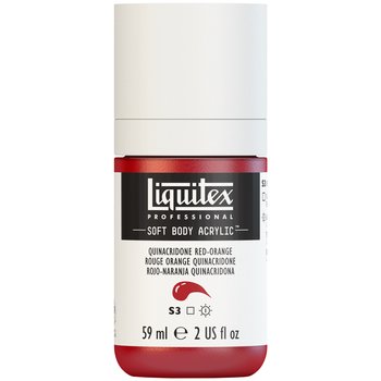 Liquitex Soft Body Acrylic - Quinacridone Red Orange - 2oz