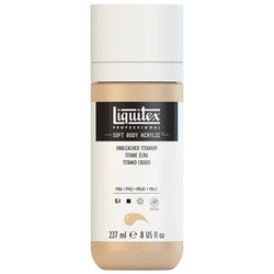 Liquitex Soft Body Acrylic - Unbleached Titanium - 8oz