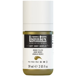  Liquitex Soft Body Acrylic - Bronze Yellow - 2oz