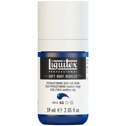 Liquitex Soft Body Acrylic - Phthalocyanine Blue Red Shade  - 2oz