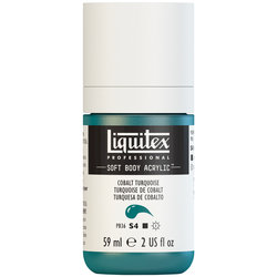 Liquitex Soft Body Acrylic - Cobalt Turquoise - 2oz