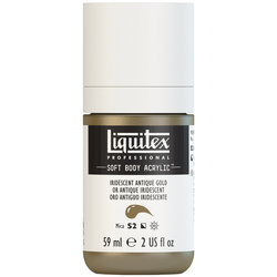 Liquitex Soft Body Acrylic - Iridescent Antique Gold - 2oz