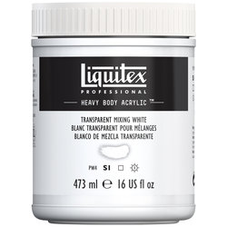 Liquitex Heavy Body Acrylic - Translucent Mixing White  -16oz