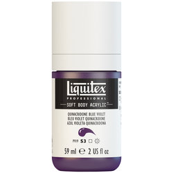 Liquitex Soft Body Acrylic - Quinacridone Blue Violet - 2oz
