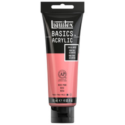 Liquitex Basics - Rose Pink - 4oz