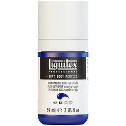  Liquitex Soft Body Acrylic - Ultramarine Blue Red - 2oz
