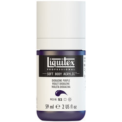 Liquitex Soft Body Acrylic - Dioxazine Purple - 2oz