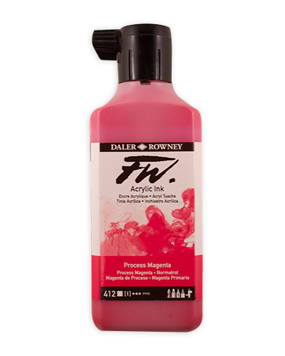 Daler-Rowney FW Artists Ink - 180ml Process Magenta