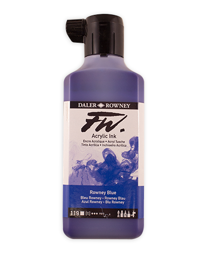 Daler-Rowney FW Artists Ink - 180ml Rowney Blue