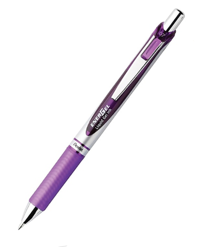 EnerGel Xm Retractable Pen - Violet