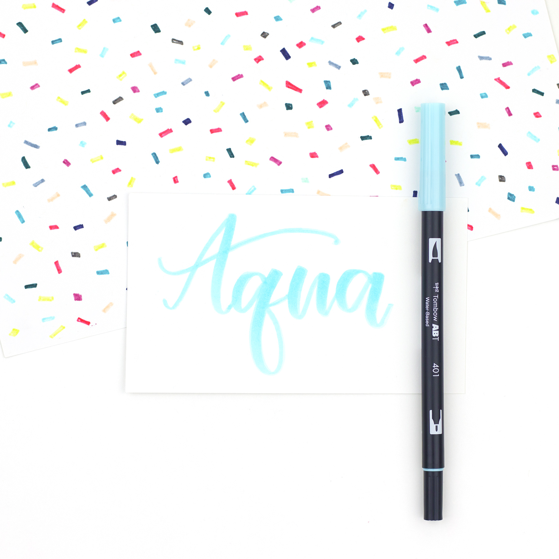 Tombow Dualbrush 401 Aqua