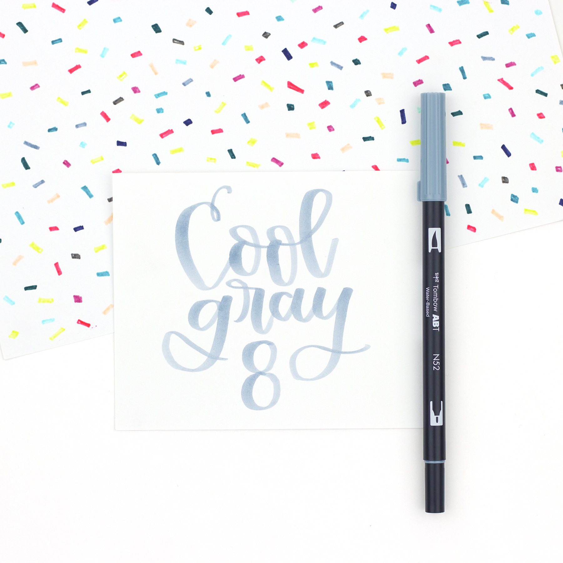 Tombow Dual Brush Cool Grey 8 