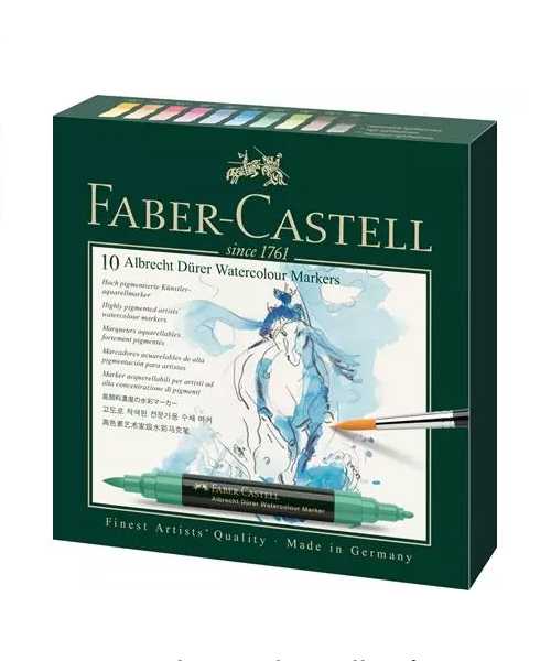 Faber-Castell Albrecht Durer Watercolour Marker - Set of 10