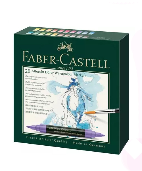 Faber-Castell Albrecht Durer Watercolour Marker - Set of 20