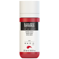 Liquitex Soft Body - Naphthol Crimson  - 8OZ