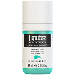 Liquitex Soft Body - Bright Aqua Green  - 2OZ