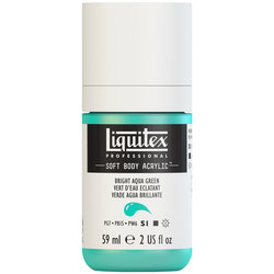 Liquitex Soft Body - Bright Aqua Green  - 2OZ
