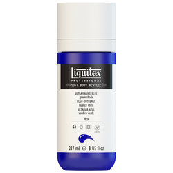 Liquitex Soft Body - Ultramarine Blue  - 8OZ