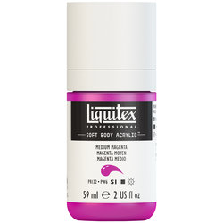 Liquitex Soft Body - Medium Magenta  - 2OZ