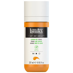 Liquitex Soft Body - Cadmium-free Orange  - 8OZ