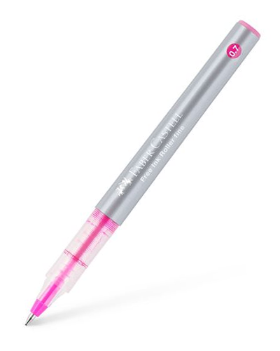 Faber Castell Free Ink Rollerball Pen 0.7 - Pink