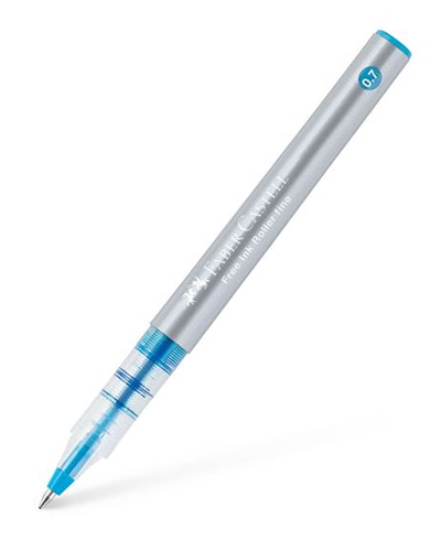 Faber Castell Free Ink Rollerball Pen 0.7 - Sky Blue