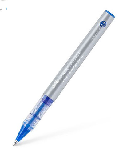 Faber Castell Free Ink Rollerball Pen 0.5 - Blue