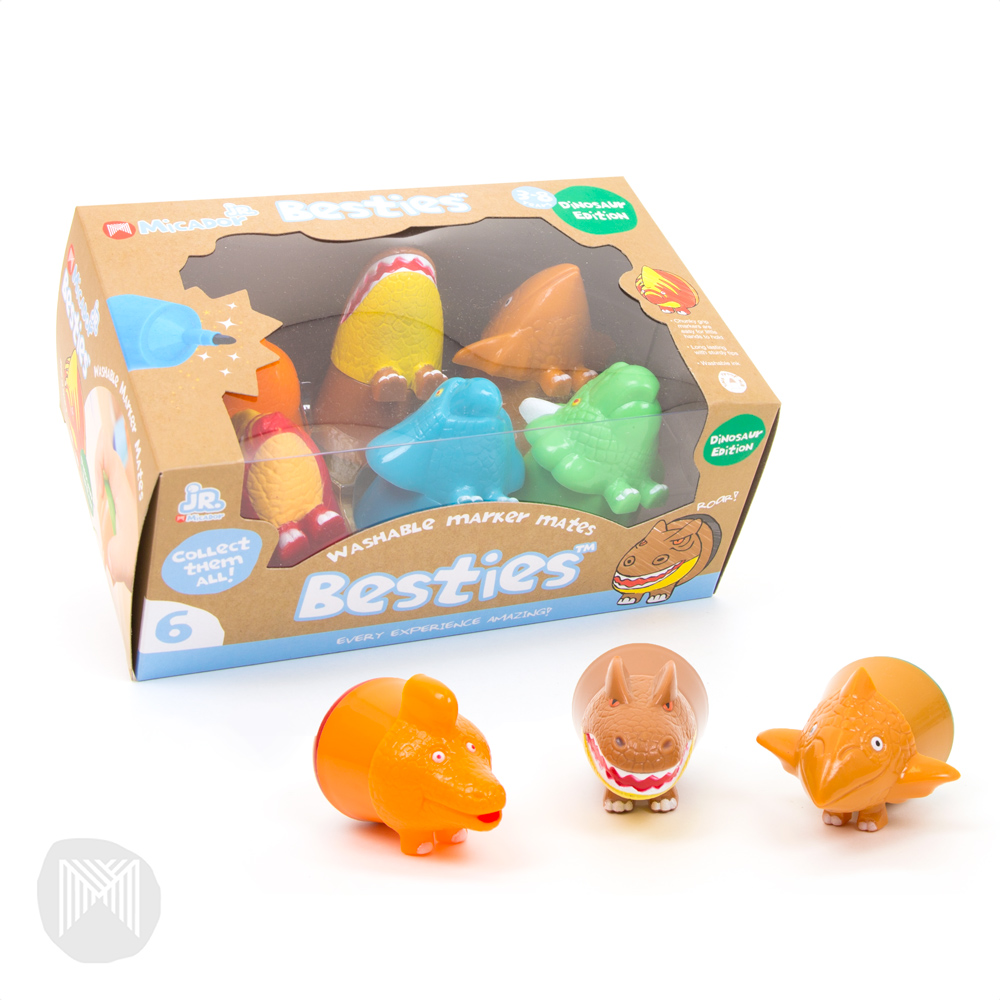 Micador Besties Dino Marker Set  