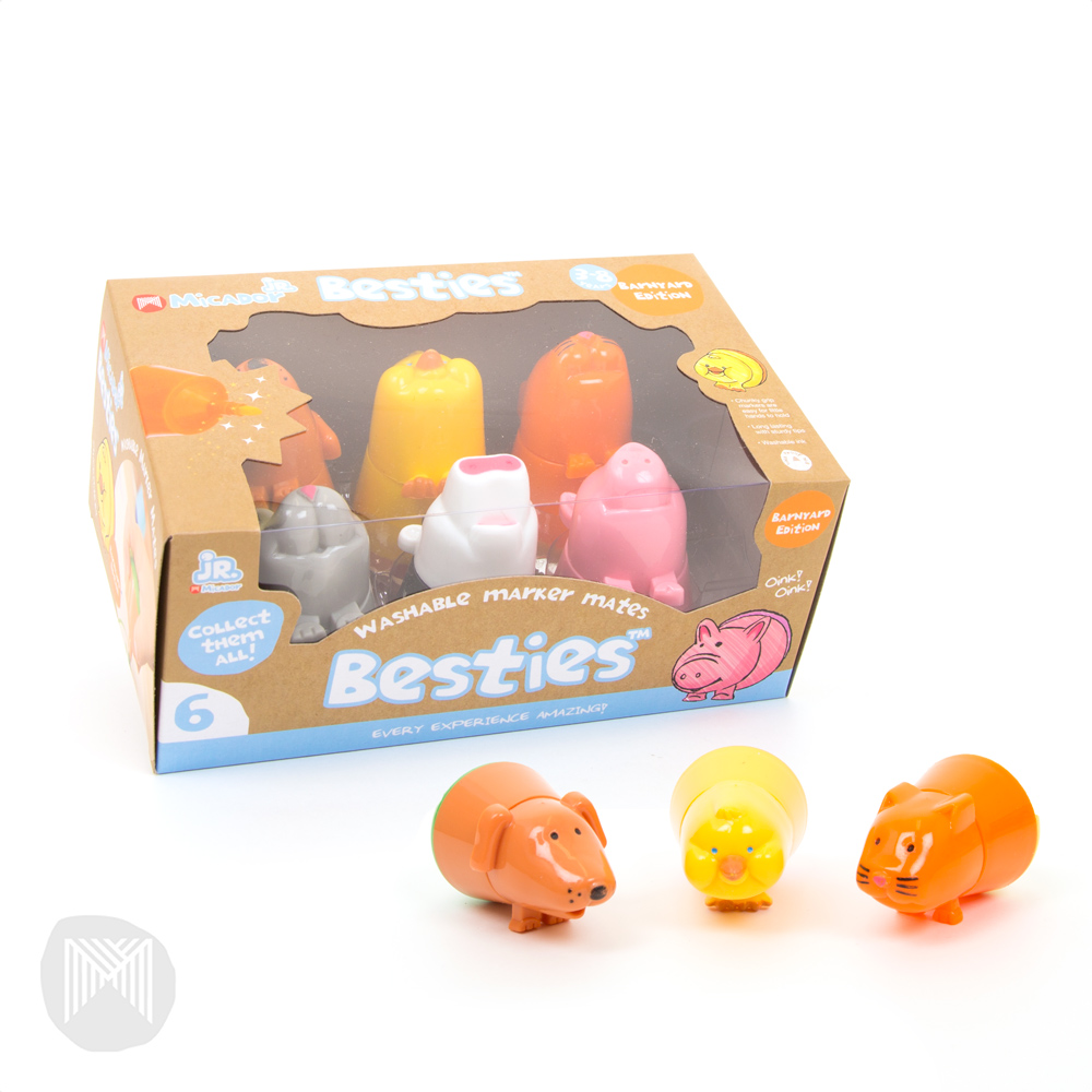 Micador Besties Barnyard Marker Set  