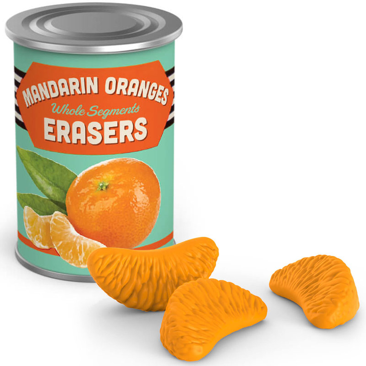 Fred and Friends Orange Erasers
